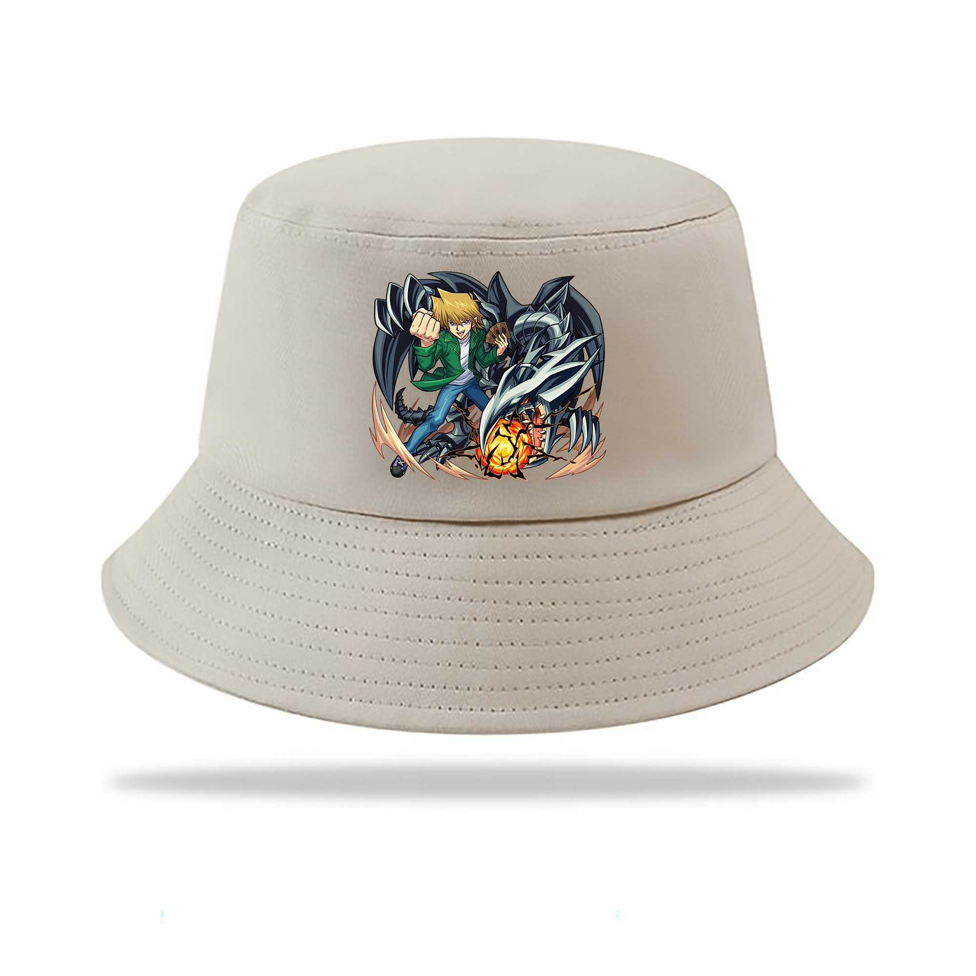 （画像用） 遊☆戯☆王 Yu-Gi-Oh! アウトドア日除けバケットハット